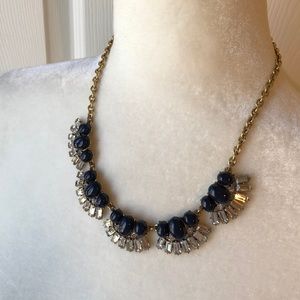 Like New J. Crew Statement Necklace - Navy